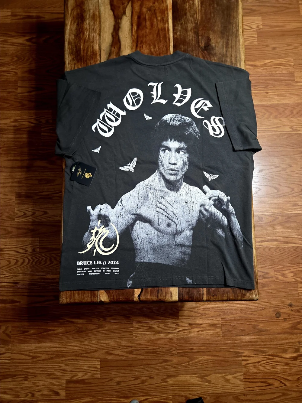 Darc Sport/Bruce Lee Collab Men's Premium Graphic Short Sleeve Tee - Picture 1 of 7